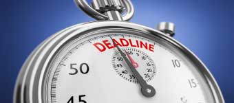 Stopwatch with Deadline on Dial