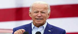President Joe Biden with USA Flag Background